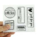 just for you Transparent Clear Stamps for DIY scrapbooking cards Decor ME