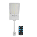 50LED Solar PIR Motion Sensor Street Path Light with Remote Control (White)