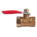 Pneumatic Fitting 1/4" Diameter Female Thread Brass Full Port Ball Valve