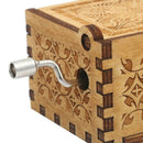 Wooden Music Box Mom to Daughter -You Are My Sunshine Engraved Christmas Gi H6W6