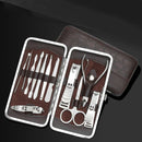12pcs Nail Care Cutter Cuticle Clippers Mini Pedicure Manicure Tool Kit Set