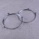7'' Steel Round Headlight Mounting Bracket Ring fit for 2007-18 Jeep Wrangler JK