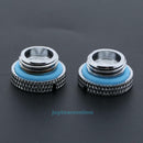 2 Pcs G1/4 Thread Low Profile Plug for PC Water Cooling Radiator Reservoir