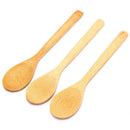 Wooden Round Bamboo Spoon Soup Tea Coffee Salt Spoon Jam Scoop Kitchen Tools Gw