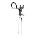 Stainless Steel Single Spring Fishing Pole Rod Stands Bracket Ground Holder