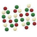 cotton thread strand of wool felt pom pom balls christmas decorations craft
