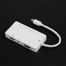 1080P Mini Displayport DP Male to HDMI DVI VGA Audio Female Adapter Cable