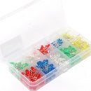 250Pcs 3Mm 5Mm Led Light White Red Green Yellow Assorted Emitting Diode Diy