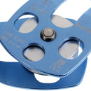 32KN Heavy Duty Climbing Rope Pulley Single Sheave Ball Bearing for Tree