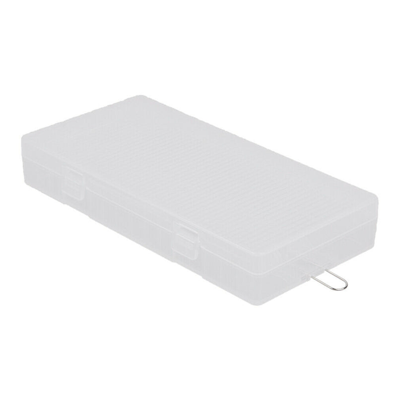 Battery holder case 18650 PP battery storage box with hook holder hard  caseOZ