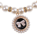 2pcs Cutie Pet Cat Dog Beads Pendant Necklace Charm Neck