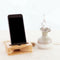 Wood Bamboo Phone Holder Sound Speaker Amplifier Desk Dock Docking Phone Stand