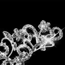 Wedding Bridal Princess Crystal Rhinestone Prom Hair Tiara Crown Veil Headband