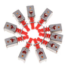 10Pcs Directly key switch A03 PS-22F03 6pins self-locking power switches OZ
