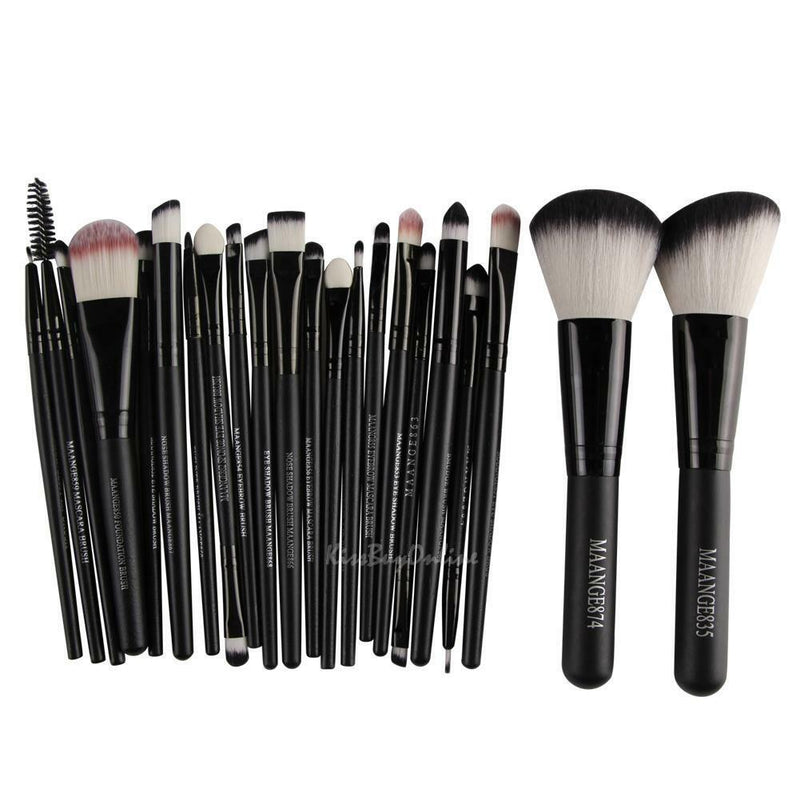 22pcs Makeup Brushes Set Powder Foundation Eyeshadow Lip Brush Cosmetic Tool Kit