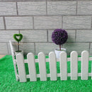 5X(1Pc 50x13cm White Plastic Tree Fence Courtyard Indoor Garden Fence Kind K1T9)