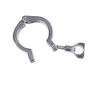 1.5" Heavy Duty Sanitary Clamp 304 Stainless Steel Dairy Brewing Tri Clover LJ
