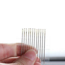 24Pcs Assorted Size SELF THREADING Hand Sewing NEEDLES Easy Thread With Holder