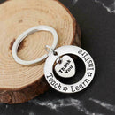 Teacher Jewelry Thank You Teachers Necklace Gifts Charm Heart Love New Pend O3L2