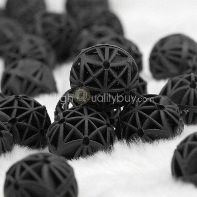 50x Aquarium Pond Bio Balls 16mm Canister Filter Media Marine Reef Sump Fish