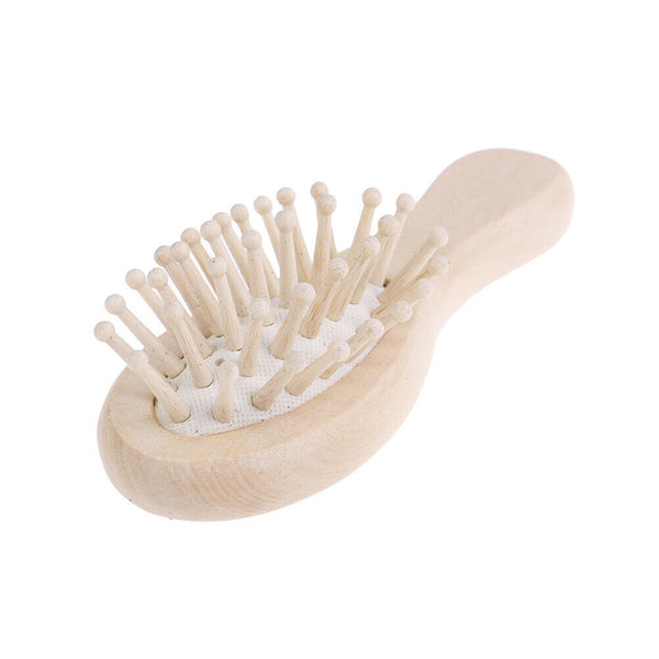 Wooden Hair Vent Brush Brushes Hair Care and Beauty SPA Massager Massage Com Gw