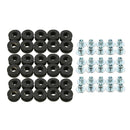 30Pcs Motorcycle Rubber Grommets Cushion For Kawasaki Yamaha Suzuki Fairing
