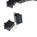 10PCS KCD11 3A/250V 3 Pin SPDT ON-OFF-ON 3 Position Snap Rocker Switch S Ew