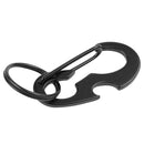 Portable Outdoor Multifunctional D-type Buckle Metal Climbing Carabiner EDC Tool
