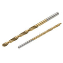 100pcs Twist Drill Bit Set, Titanium Coated, Mini Drill Bit , Micro-Precisi