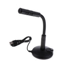 USB Stand Microphone For Laptop Desktop PC Computer