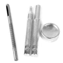 4 Snap Button Fastener Poppers Tool Sets Kit Press Stud Sewing Leather 10cm