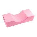 Eyelash Extension Grafting Pillow Cushion Memory Foam for Salon Pink