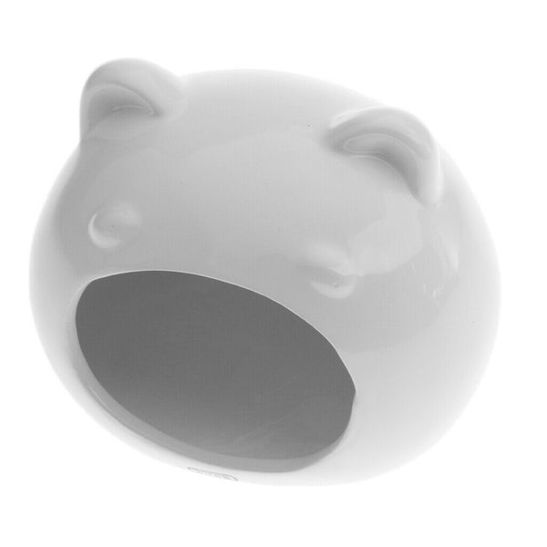 Sleeping Nest Cool Bed for Hamster Keep Your Pet Cool in Hot Summer White #2