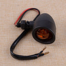 2X Motorcycle Bullet Amber Rear Brake Blinker Lamps Turn Signal Light Universal