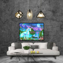 Diamond Painting Horse Wonderland DIY Full Round Drill Wall Picture 40x30cm
