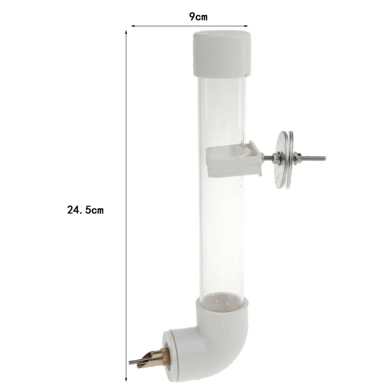 Plastic Pet Trough Plastic Waterer Clip For Budgie Lovebirds Parrots