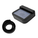 Solar Powered Car Auto Window Air Vent Cooling Fan Ventilation Cooler Radio