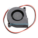 12V 2Wire 50x15mm DC Turbine Blower Fan Computer Industry Cooler Cooling Fan New