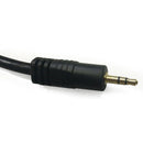 3.5mm Male to 1/4inch 6.35mm Stereo Male Plug Adapter Cable Mic Aux Cable-2 G9L7