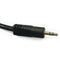 3.5mm Male to 1/4inch 6.35mm Stereo Male Plug Adapter Cable Mic Aux Cable-2 G9L7
