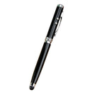 Led Light Press Screen Capacitor Pen 4 In 1 Multifunctional Type Handheld B Y6F2