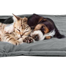 Dog Bed Mat, Dog Crate Pad Mat, Dog Mattress Washable Blankets Anti-Slip Pe M9H5