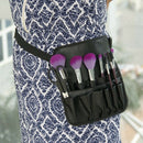 100% Brand New 12 Slot with 1 Big Compartment Empty Belt Pouch (Make up bru