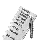 Wire/Metal Sheet Thickness Gauge Welding Gage Weld Size Inspection Tool