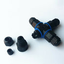 IP68 Waterproof Electrical Cable Wire 4Pin Connector Outdoor Plug Socket