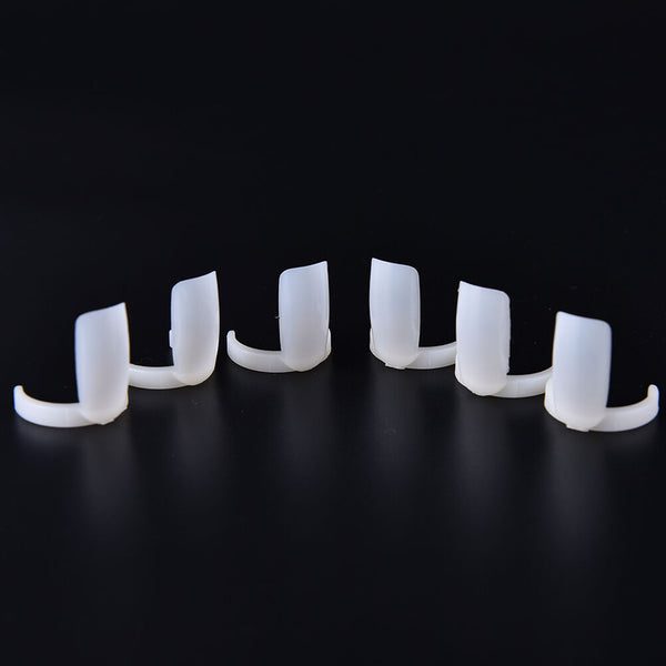 50x Polish UV Gel Color Pops Display Nail Art Ring Style Nail Tips Fad VhJ Hn