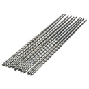 5 Pair Chinese Stylish Non-slip Stainless Steel Chopsticks Chop Sticks Silv T1H9