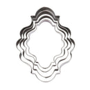 4pcs/set European Wedding Frame Cookie Cutters Biscuits Stainless Steel Too