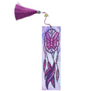 DIY Dreamcatcher Special Shaped Diamond Painting Leather Bookmark w/Tassel