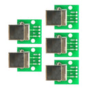 5 Pieces USB Type B Female Socket Breakout Board to DIP Converter